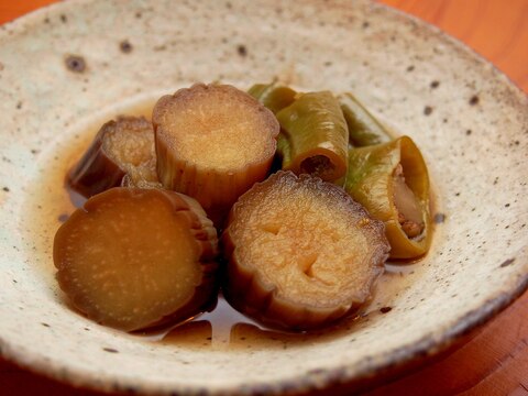 簡単！なすと甘長とうがらしのさっと煮